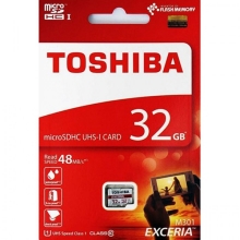 Toshiba Exceria M301 32GB Micro SD Class 10